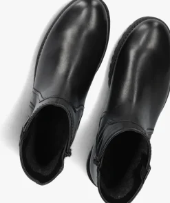 zwarte gabor enkellaarsjes 724.2