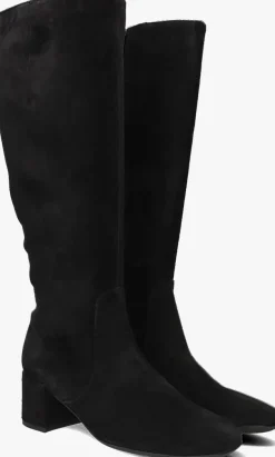 zwarte gabor hoge laarzen 987
