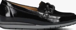 zwarte gabor loafers 415.1
