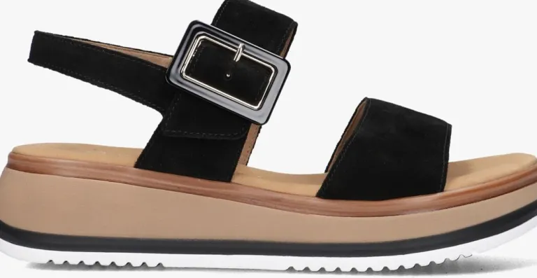 GABOR e platte sandalen 744.4>DAMES Sandalen