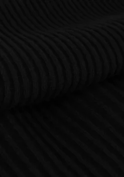 zwarte gestuz midi jurk antaligz wool dress