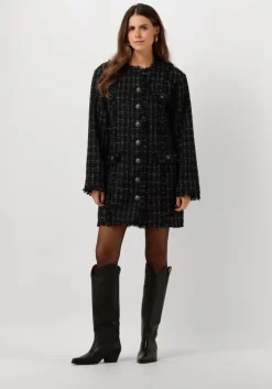 zwarte gestuz mini jurk gaellygz dress