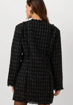 zwarte gestuz mini jurk gaellygz dress
