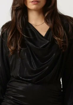 zwarte gestuz mini jurk maddix short dress