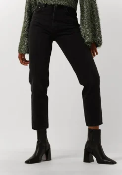 zwarte gestuz mom jeans dena hw mom jeans noos
