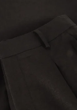 zwarte gestuz pantalon elarahgz linen hw pants