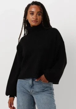 zwarte gestuz trui mebagz short pullover