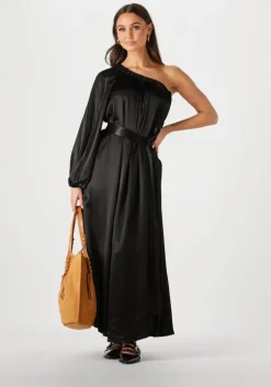 zwarte greek archaic kori maxi jurk 130902