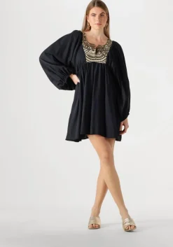 zwarte greek archaic kori mini jurk 330432