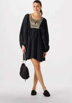 zwarte greek archaic kori mini jurk 330432