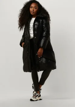 zwarte guess gewatteerde jas new ophelia jacket