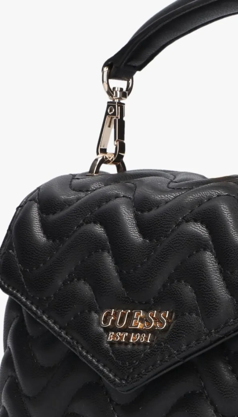GUESS e handtas melisandra mini tp hndle flap>DAMES Handtassen