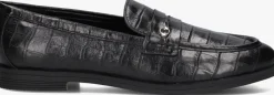 zwarte guess loafers sadien