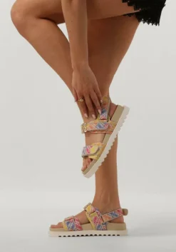 zwarte guess sandalen miry