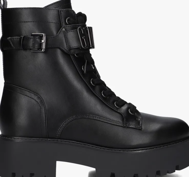 zwarte guess veterboots vaires