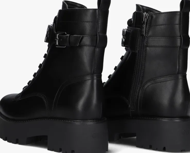 zwarte guess veterboots vaires