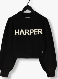 zwarte harper & yve trui lysanne-ju