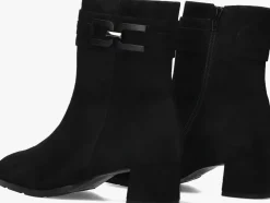 zwarte hassia enkellaarsjes 304852