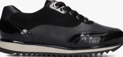 zwarte hassia lage sneakers 302050