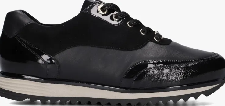 zwarte hassia lage sneakers 302050