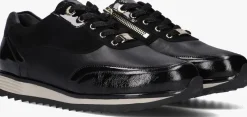 zwarte hassia lage sneakers 302050