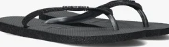 zwarte havaianas teenslippers slim sparkle ii