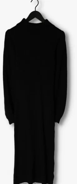 zwarte ibana midi jurk doloris