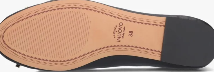zwarte inuovo ballerina's b16003