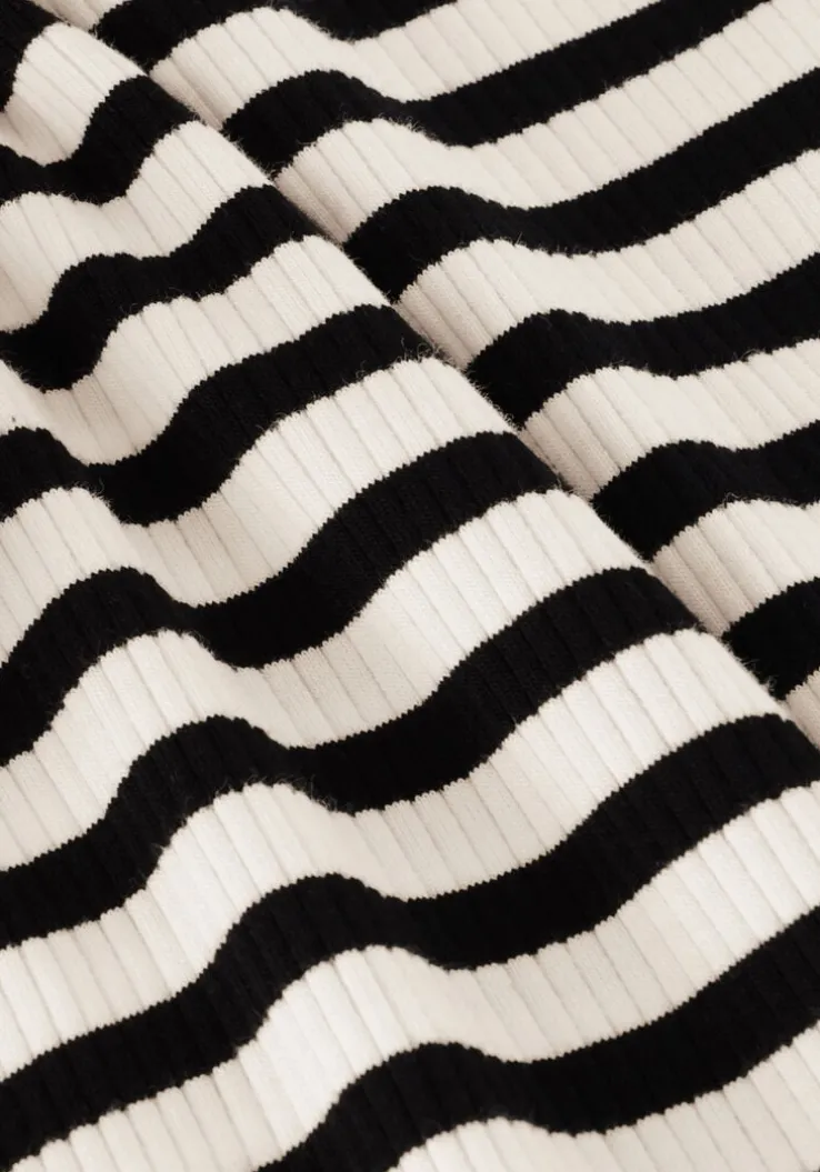 zwarte inwear tops & t-shirts dagnaiw striped tshirt ls