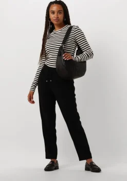 zwarte inwear tops & t-shirts dagnaiw striped tshirt ls