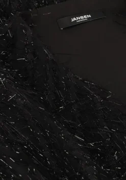 JANSEN AMSTERDAM e blouses ff178 puffed 3/4 sleeve top><noscript><img width=