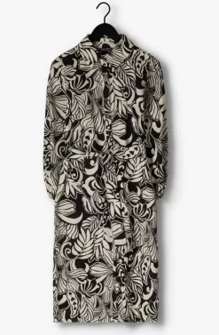 zwarte jansen amsterdam midi jurk daye