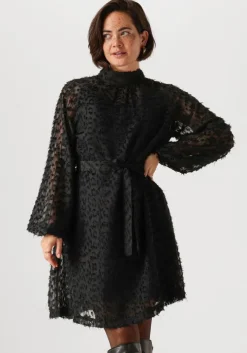 zwarte jansen amsterdam mini jurk wh548 jurk celine