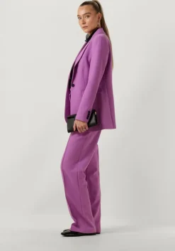 JANSEN AMSTERDAM e top v309 top sleeveless with ruffle details>DAMES Tops & T-Shirts