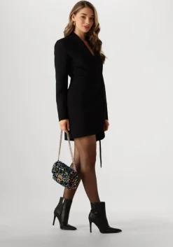 zwarte josh v mini jurk bonita