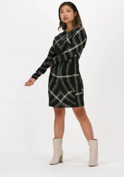 zwarte just female mini jurk cassio dress