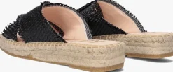 zwarte kanna slippers kv22056