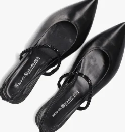 zwarte kennel & schmenger slingbacks 12490