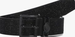 zwarte kurt geiger london riem shoreditch gem 40 belt
