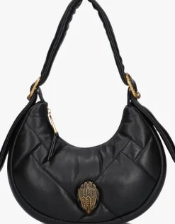 zwarte kurt geiger london schoudertas kensington puff sm hobo