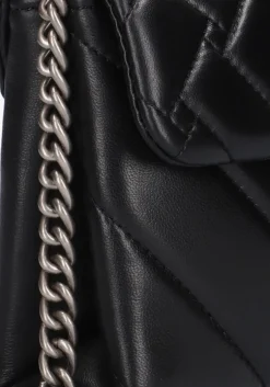 zwarte kurt geiger london schoudertas mini kensington x bag