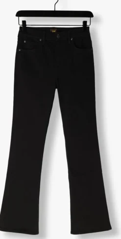 zwarte lee flared jeans breese boot