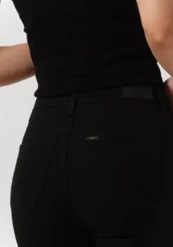 zwarte lee skinny jeans scarlett high