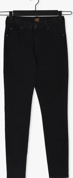 zwarte lee skinny jeans scarlett high