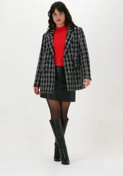 zwarte levete room blazer piana 1 blazers