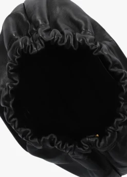 zwarte liebeskind schoudertas ruffle hobo s