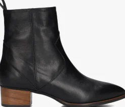 zwarte lina locchi enkellaarsjes 3231