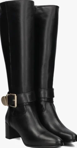 zwarte lina locchi hoge laarzen 8596