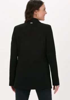 zwarte liu jo blazer giacca lunga festival