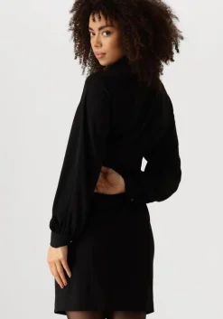 zwarte liu jo mini jurk 3.0 abito punto milano